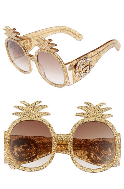 gucci pineapple sunglasses replica|gucci sunglasses on sale.